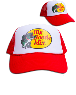 Big Bootie Mix Trucker Hat (Red)