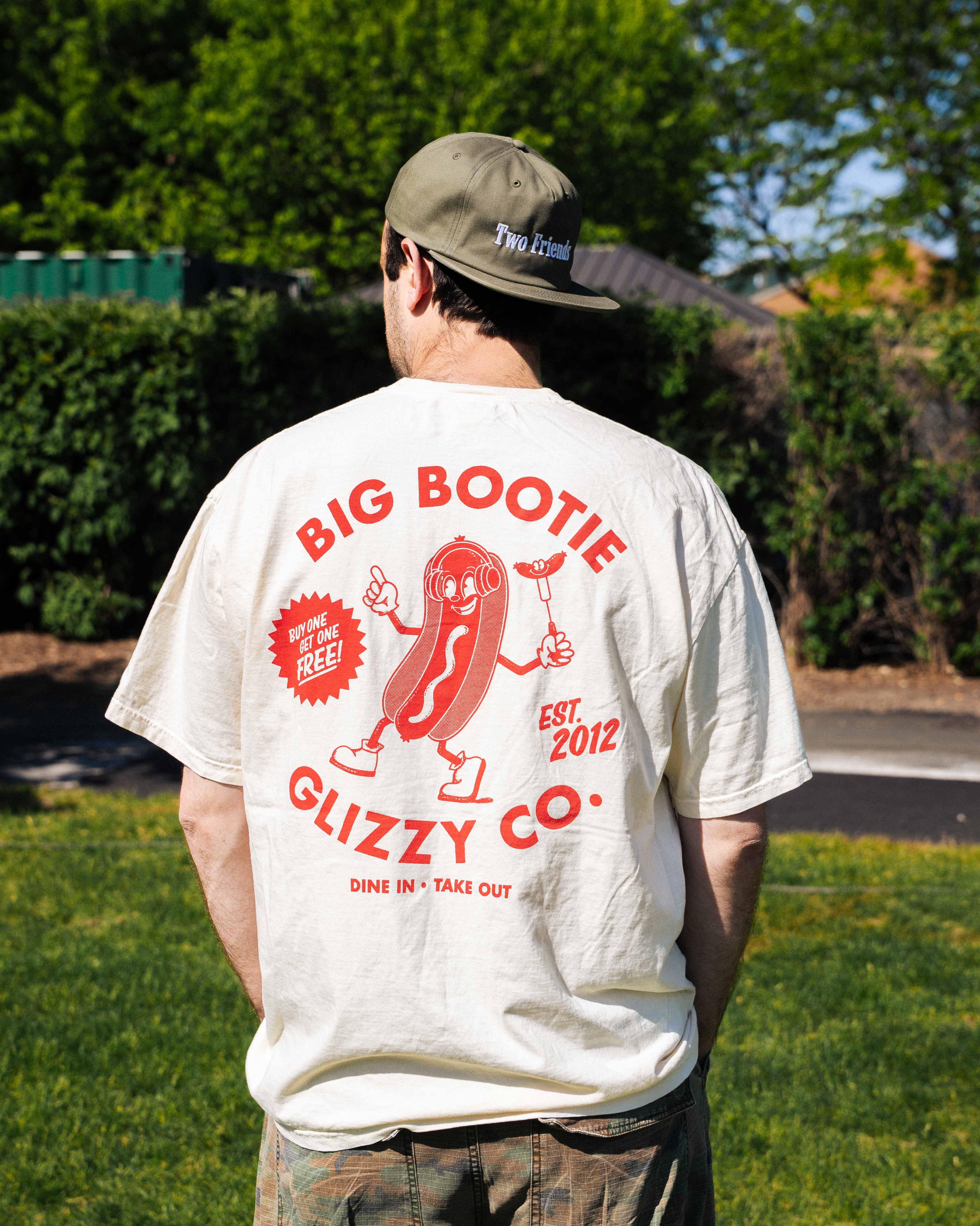 Glizzy Ivory T-Shirt – Two Friends