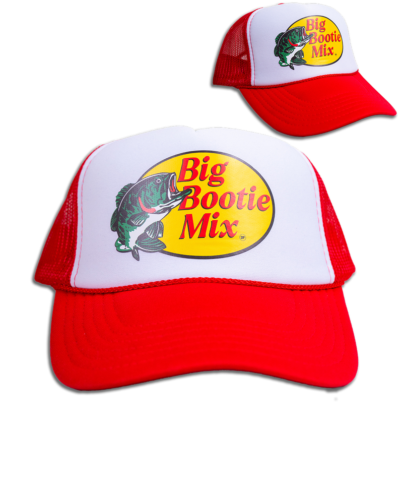 Big Bootie Mix Trucker Hat (Red)